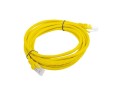 Kabel sieciowy Lan Rj45 Patchcord KAT.6 UTP 3M ŻÓŁTY