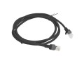 Kabel sieciowy Lan Rj45 Patchcord KAT.6 UTP 1,5M CZARNY