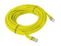 Kabel sieciowy Lan Rj45 Patchcord 5E UTP 10M ŻÓŁTY