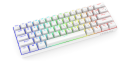 Klawiatura KRUX Neo PRO White RGB Wireless Gateron Yellow