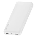 Baseus Powerbank Bipow 10000mAh, 2xUSB, USB-C, 15W (PPDML-I02) Biały