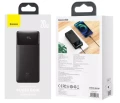 BASEUS Power Bank Bipow 20000mAh, 2xUSB, USB-C, 20W Black