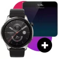 Amazfit GTR 4 Superspeed Black + Waga Amazfit Smart Scale