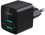 Ładowarka sieciowa AUKEY PA-U32 Black 2xUSB 12W