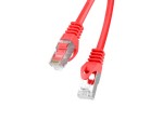 Patchcord KAT.6 FTP POE 10M CZERWONY