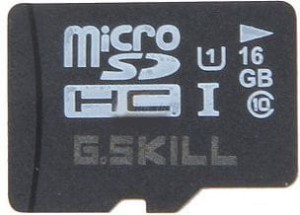 G.SKILL Micro SDHC 16GB Class 10 UHS-1