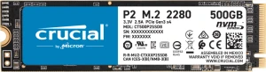 Crucial P2 500GB M.2 PCIe NVMe 2280 2300/940MB/s