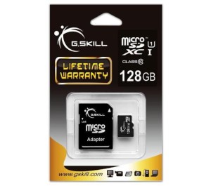 G.SKILL Micro SDXC 128GB Class 10 UHS-1 + adapter
