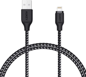Kabel AUKEY CB-AL1 Black Lightning do USB-A 1,2m