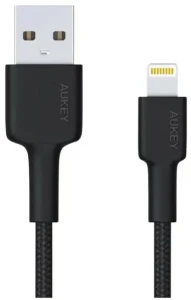Kabel AUKEY CB-AL05 Black USB-A do Lightning 2m
