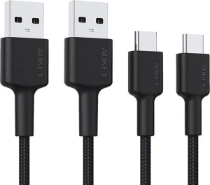 Zestaw kabli AUKEY CB-CMD29 2xUSB-C do USB-A 3.1 2m