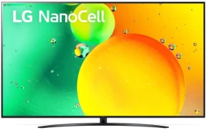 LG 70NANO763QA NanoCell 70'' 4K Ultra HD WebOS 22
