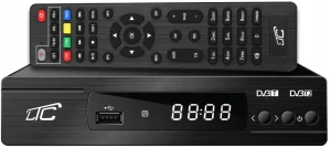 TUNER DVB-T-2 LTC TV NAZIEMNEJ DVB201 Z PILOTEM PROGRAMOWALNYM H.265