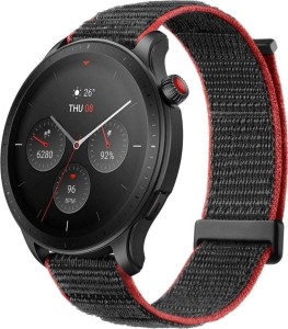 Amazfit GTR 4 Czarno-czerwony