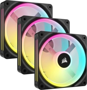 Corsair iCUE LINK QX120 RGB 3-pack + Hub