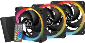 Arctic BioniX P120 A-RGB 3-pack + Hub + Pilot