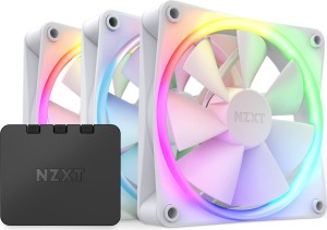 Nzxt F120 RGB 3-pack + Hub