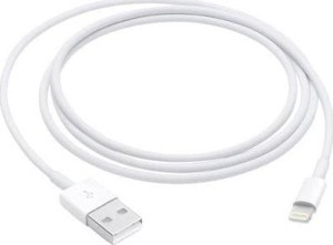 Apple USB-A - Lightning 1 m Biały
