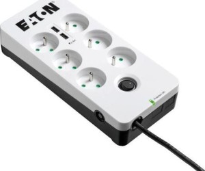 Eaton Protection Box przeciwprzepięciowa 6 gniazd 1 m biała