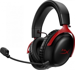 HyperX Cloud III Wireless Czerwone