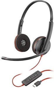 Plantronics Blackwire C3220 duo Headset black