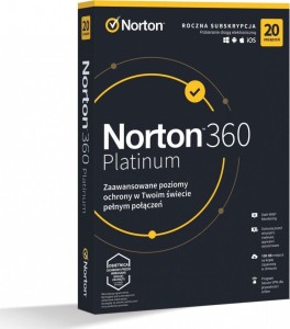 Norton 360 Platinum 20 urządzeń 12 miesięcy