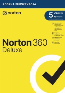 Norton 360 Deluxe 5 urządzeń 12 miesięcy