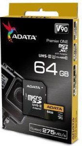 ADATA Premier One MicroSDXC 64 GB Class 10 UHS-II/U3