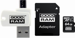 GoodRam All in One MicroSDXC 64 GB Class 10 UHS-I/U1
