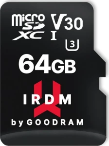 GoodRam IRDM MicroSDXC 64 GB Class 10 UHS-I/U3 V30