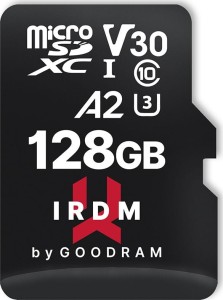 GoodRam IRDM M2AA MicroSDXC 128 GB Class 10 UHS-I/U3 A2 V30