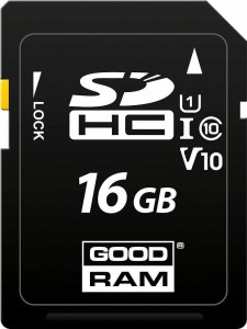 GoodRam S1A0 SDHC 16 GB Class 10 UHS-I/U1 V10