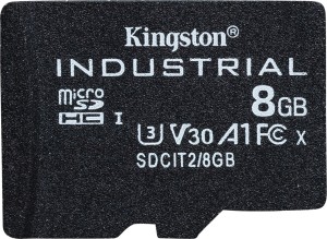 Kingston Industrial MicroSDHC 8 GB Class 10 UHS-I/U3 A1 V30