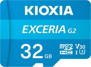 Kioxia Exceria G2 SDHC 32 GB Class 10 UHS-I U3 A1 V30