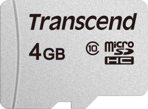 Transcend 300S MicroSDHC 4 GB Class 10