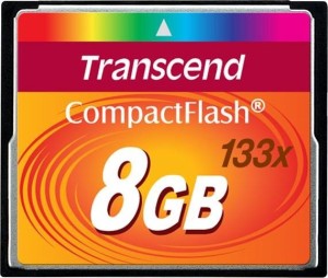 Transcend 133x Compact Flash 8 GB