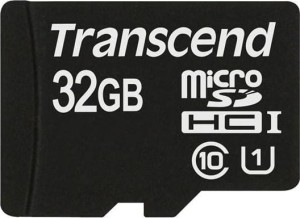Transcend Premium MicroSDHC 32 GB Class 10 UHS-I/U1