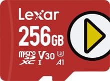 Lexar PLAY MicroSDXC 256 GB Class 10 UHS-I/U1 A1 V30