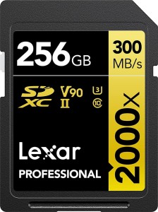 Lexar Professional 2000x SDXC 256 GB Class 10 UHS-II/U3 V90