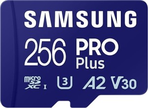 Samsung PRO Plus SDXC 256 GB U3 A2 V30