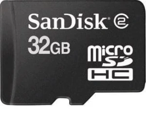 SanDisk MicroSDHC 32 GB Class 4