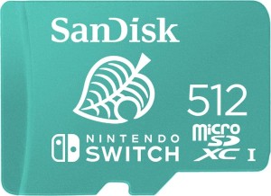 SanDisk Nintendo Switch MicroSDXC 512 GB Class 10 UHS-I/U3 A1 V30