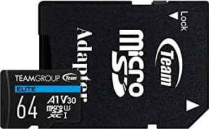 TeamGroup Elite MicroSDXC 64 GB Class 10 UHS-I/U3 A1 V30