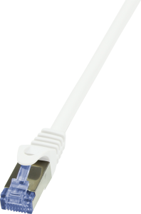 LogiLink CAT 6a Patchcord S/FTP Biały 50m