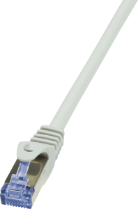 LogiLink CAT 6a Patchcord S/FTP Szary 50m
