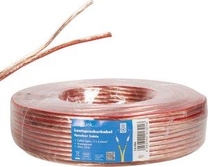 LogiLink Przewód głośnikowy 2x2.25 mm2, 25m