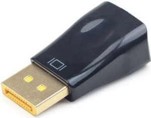 Gembird A-DPM-VGAF-01 DisplayPort - D-Sub (VGA) czarny