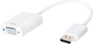 LogiLink DisplayPort - D-Sub (VGA) biały