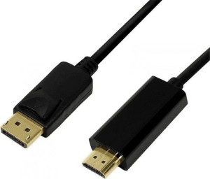 LogiLink DisplayPort - HDMI 5m czarny