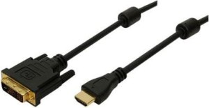 LogiLink HDMI - DVI-D 2m czarny